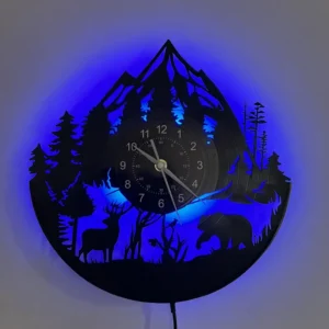 Vinyl Record Wall Clock